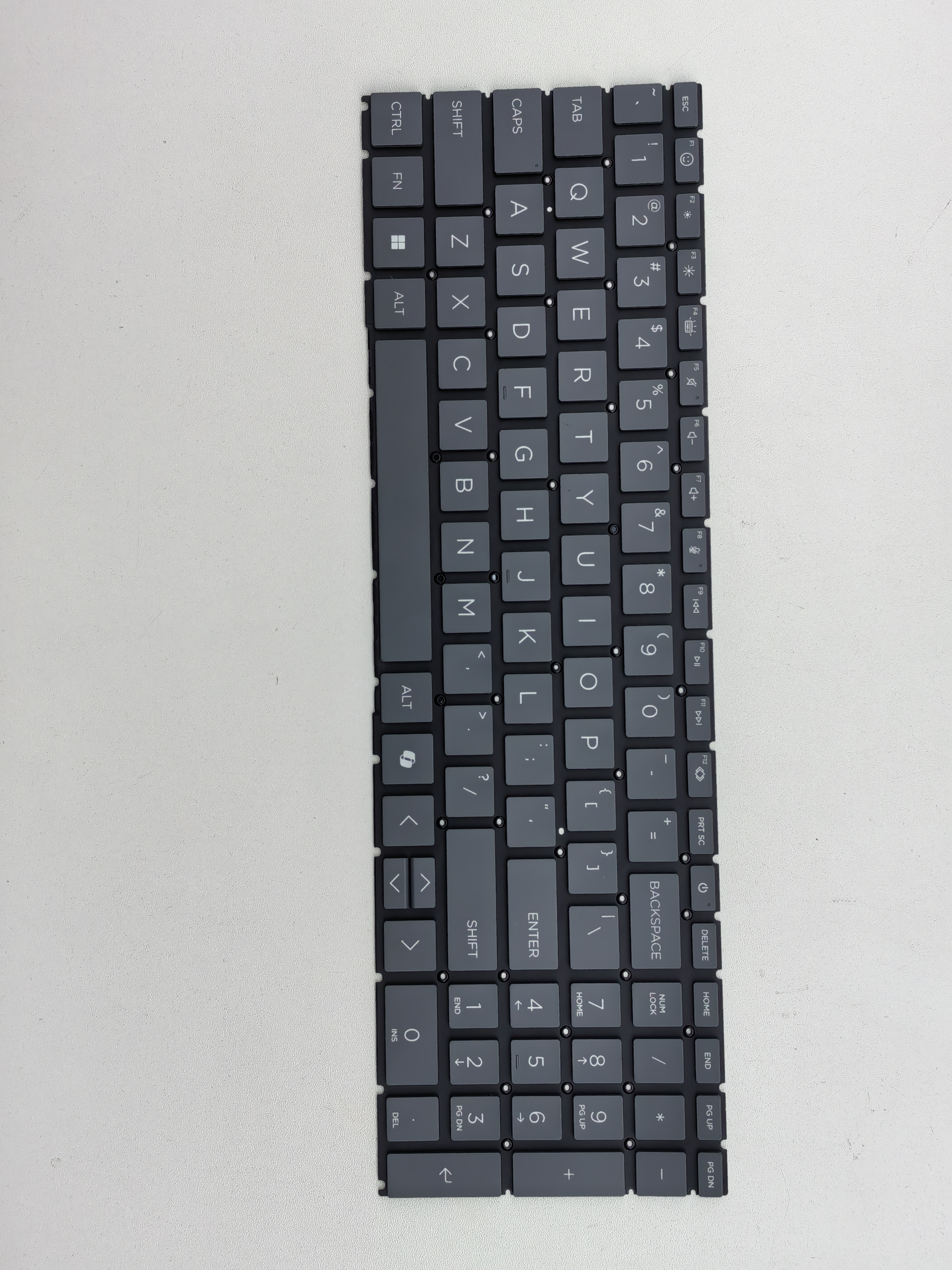 Picture of New Replacement Laptop Keyboard For HP 15-FC/15-FD AI key Grey US Layout